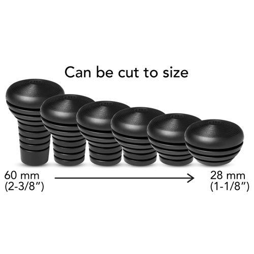 Grooved Mushroom Joystick Handle